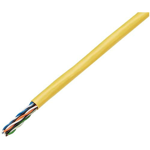 Cat.6 ローカルエリアネットワーク有線テレビ 1巻 (300m入) TPCC6 0.5粍 X 4P ｷｲﾛ JP