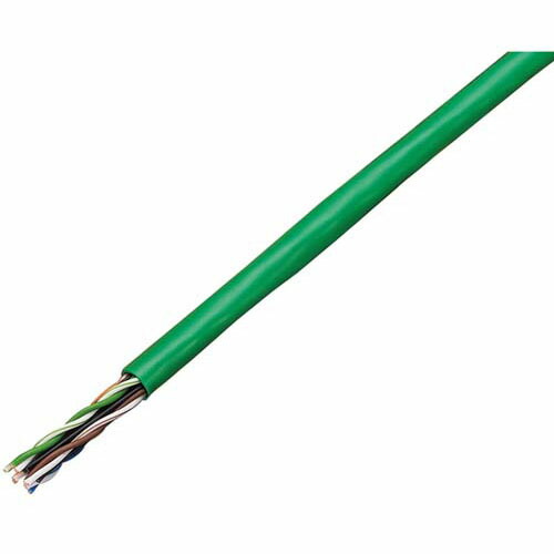 Cat.6 ローカルエリアネットワーク有線テレビ 1巻 (300m入) TPCC6 0.5粍 X 4P ﾐﾄﾞﾘ JP