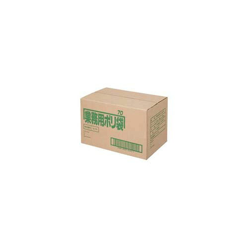 ポリゴミ袋 白半透明 70L 10枚*40組 N-74-40 1箱(10枚*40パック入)