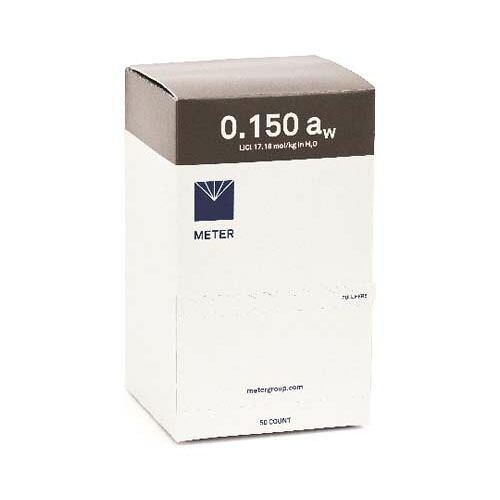 水分放射能標準尺度液 0.150aw (17.18mol/kg LiCl) 50本入 記録証拠だてる書嘱する
