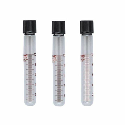 遠心沈殿させる管 丸底 螺子釘付 目盛付 旗がしら付 10mL 10本 8482CTF10