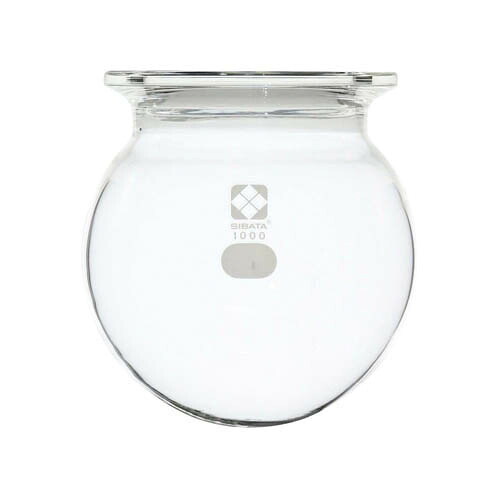 セパラブルフラスコ 丸形 バンド式 85mm 1L 005810-1000｜Pro Lab. ＆ Healthcare Shop