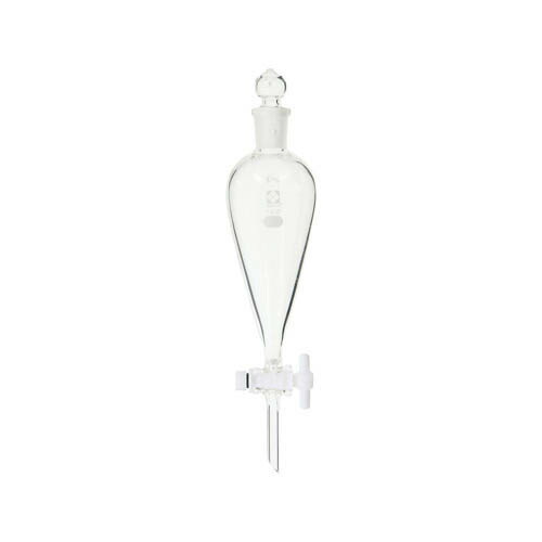分液ロート スキーブ形 PTFEコック付 100mL 014260-100