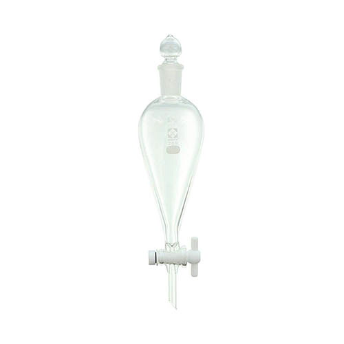分液ロート スキーブ形 PTFEコック付 200mL 014260-200