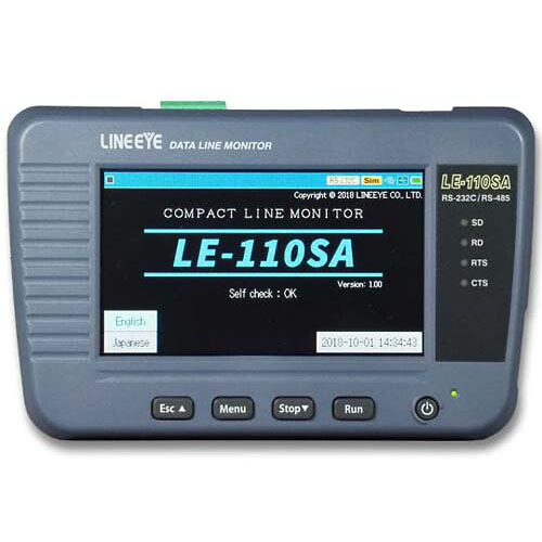 データラインモニター RS-232C、RS-422/485対応 LE-110SA
