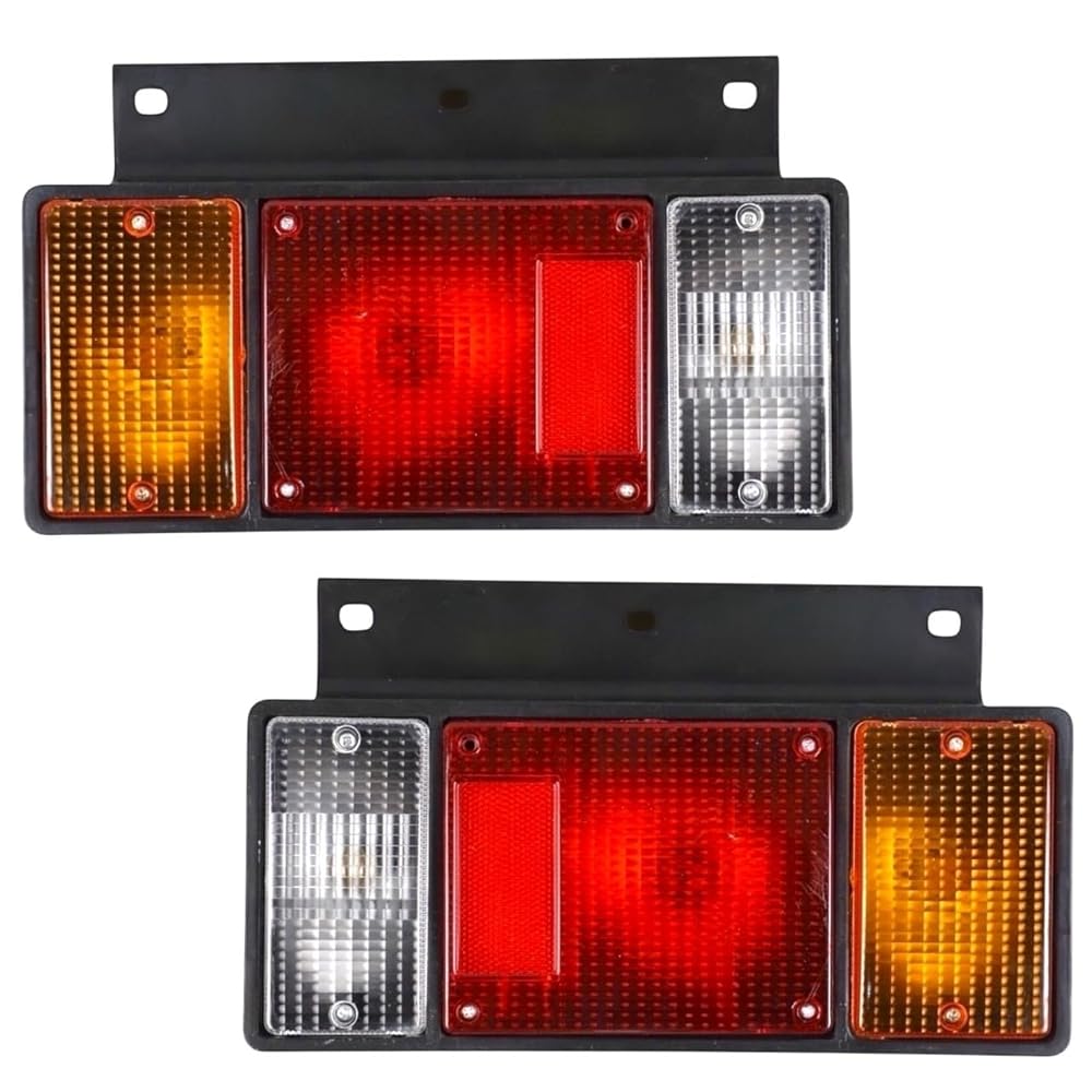 いすゞ エルフ テールランプ カバー 左右セット 12V 24V 兼用 社外品 純正タイプ NEWエルフ PMエルフ 07エルフ トラック (24V)