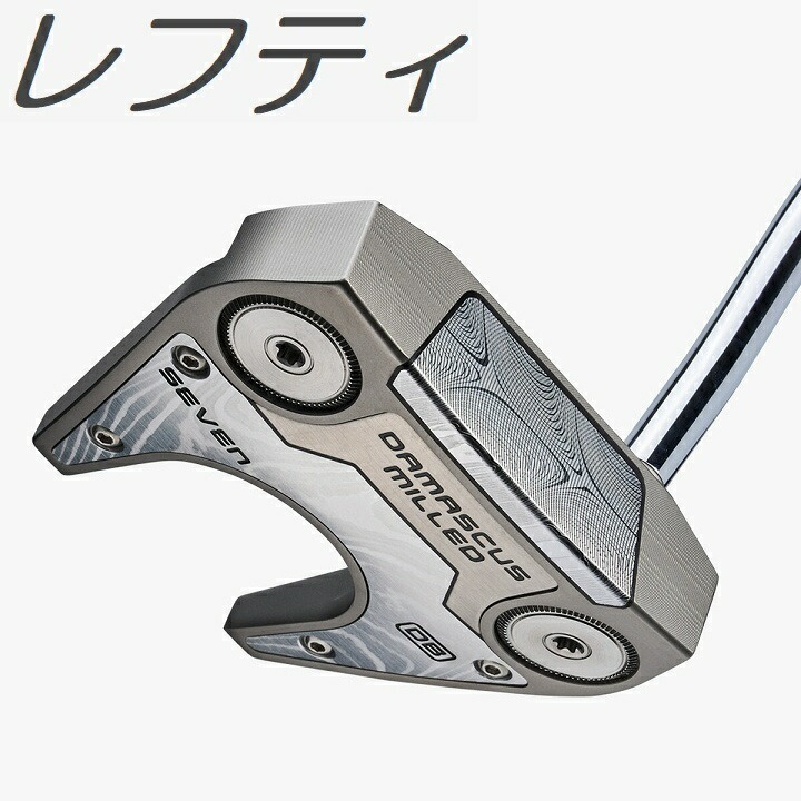 【レフティモデル】\u003cBR\u003eOdyssey Damascus Milled Seven DB Putter \u003cBR\u003eオデッセイ シリアの首都 ミルド 七つ ダブルベント パター