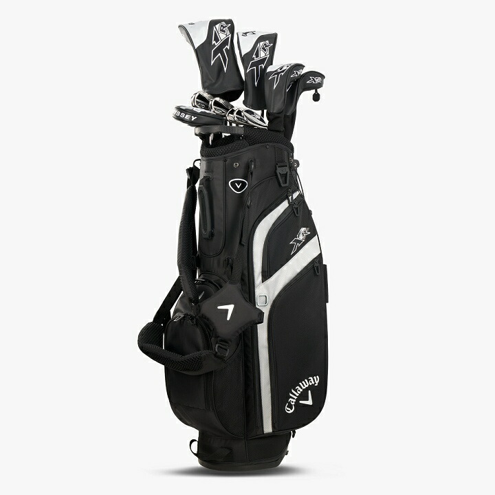 Callaway 2026 XR Men\u0027s 13-Piece Long Length Black-Silver Complete Set \u003cBR\u003eキャロウェイ 2026 XR メンズ 13天下太平 ロングレングス 充実した 仕掛ける