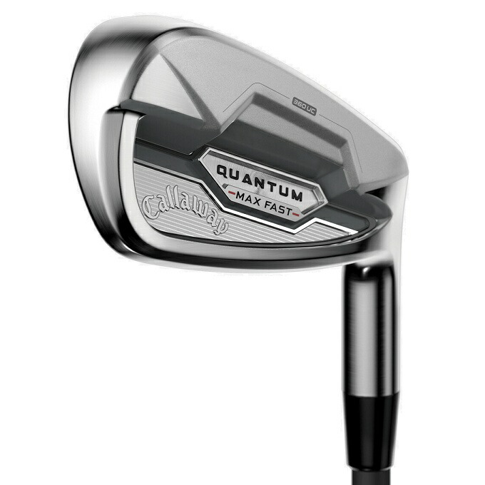 Callaway Quantum Max Fast Iron \u003cBR\u003eキャロウェイ クアンタム マックス ファ同盟罷業 アイアン 5本仕掛ける \u003cBR\u003eメーカーカスタムシャフトモデル
