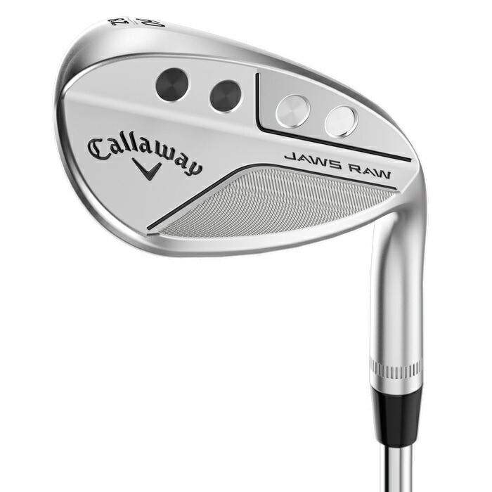即納可！Callaway JAWS Raw Face Chrome Wedge キャロウェイ ジョーズ ロウ フェース クローム ウェッジ Dynamic Gold Steel Shaft｜プロラインGolf