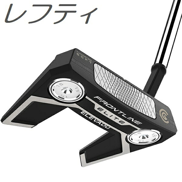 【レフティモデル】Cleveland Golf Frontline Elite ELEVADO Slant Neck Putter クリーブランド フロントライン エリート エルバド スラント ネック パター｜プロラインGolf