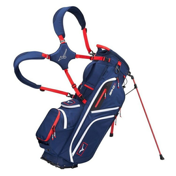 Mizuno USA BR-DX 14-Way Hybrid Stand Bag \u003cBR\u003eミズノUSA BR-DX 14Way 照明ランプ 御徒面子 スポーツ・アウトドア-キャディバッグ-バッグ・ケース