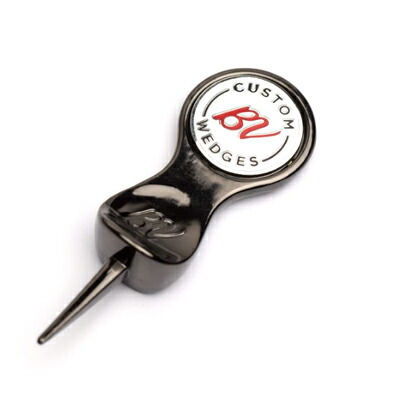 Vokey Single Prong Divot Tool Gun Metal \u003cBR\u003e洋弓ケイ シングル プロング ディボットツール