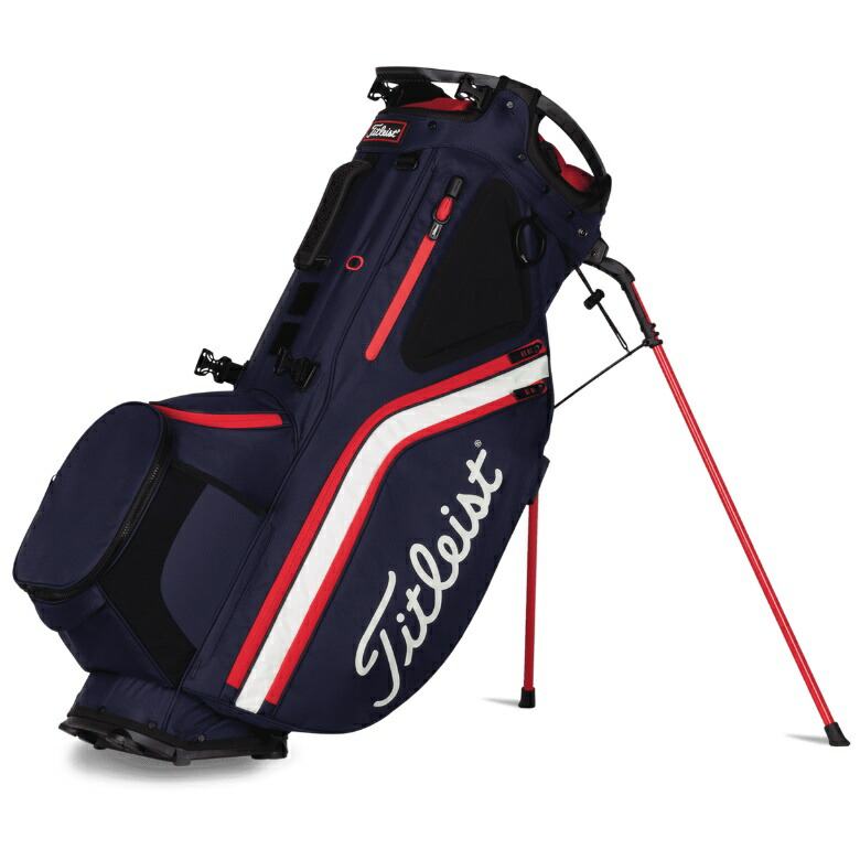 【即日発送】Titleist ゴルフバッグ レッド ブラック Yahoo!オークション - タイトリスト キャディバッグ レッド/ブラック