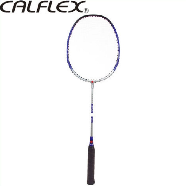人気ブランドの CALFLEX カルフレックス バドミントンラケット2本組 ラケット2本 シャトル2個 SB-501W 