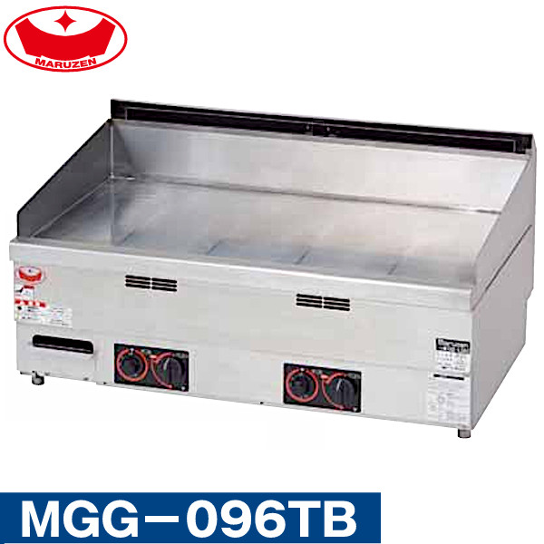 楽天市場】マルゼン 卓上用 ガスグリドル MGG-076TB 自動点火 