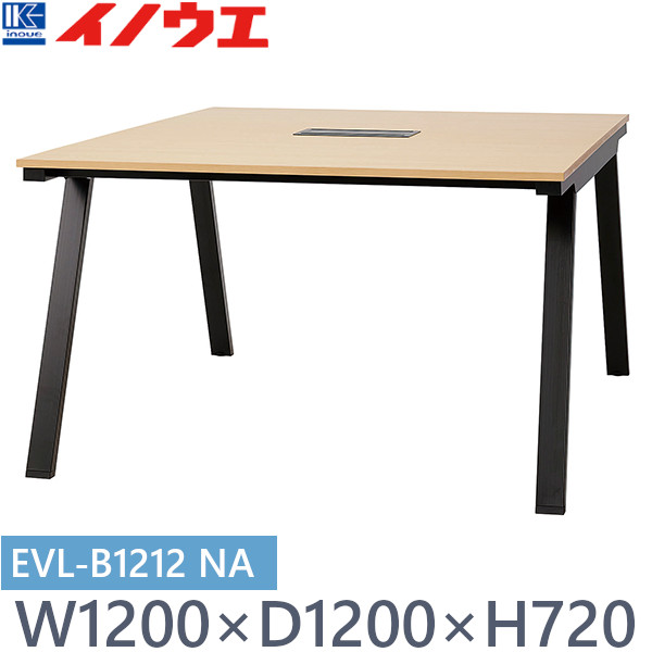 井上金庫 EVL 基本SET EVL-B1212 NA 本体ブラック・天板ナチュラル