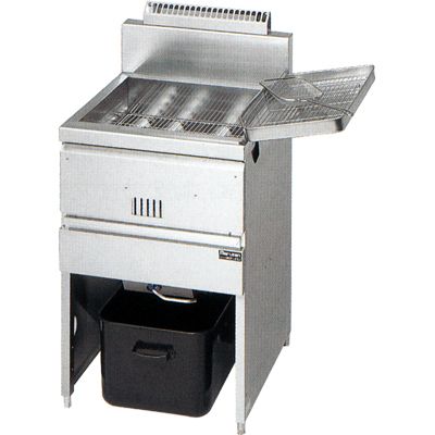 楽天市場】マルゼン 1槽式 ガスフライヤー スタンダードシリーズ 18L