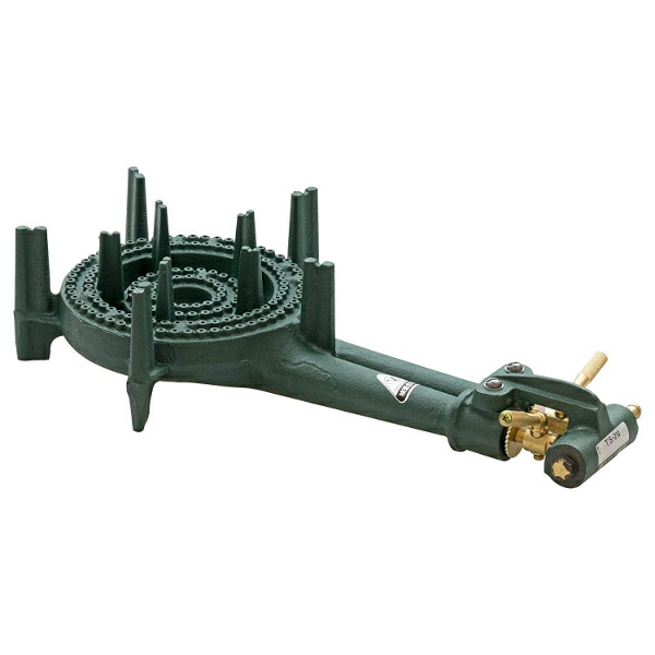 楽天市場】タチバナ 鋳物ガスコンロ TS-515 バーナーのみ 二重羽根付