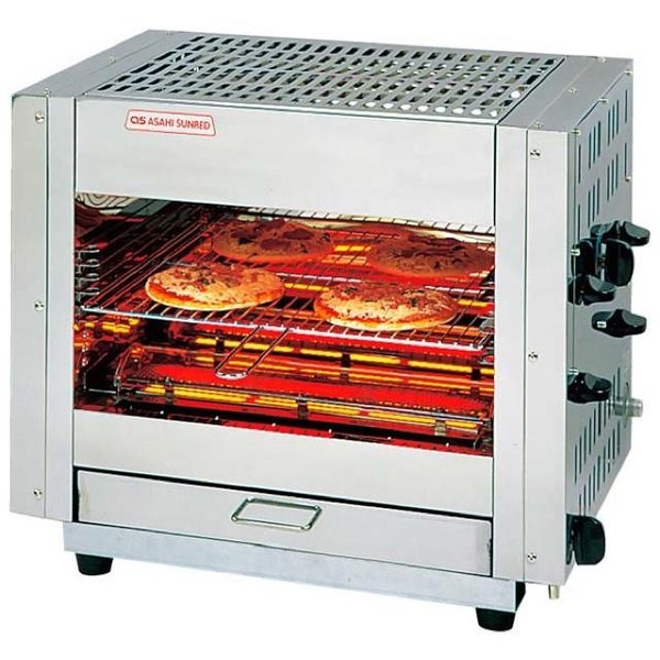 アサヒサンレッド 万能両面焼物器 ピザオーブン AP-605 ピザ焼機