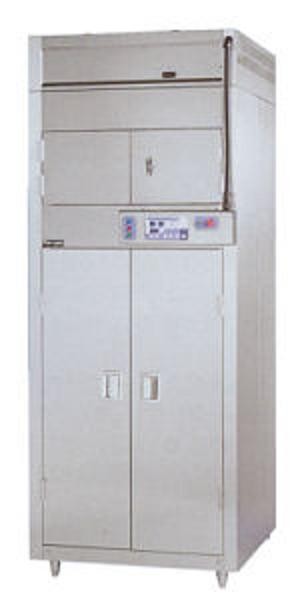 マルゼン 昇降式食器消毒保管庫(電気式) 7段・両面扉 MSHA28-22W7E W990×D950×H2565