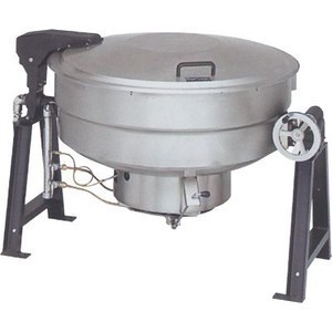 マルゼン ガス回転釜 ステンレスタイプ 釜底排水付 MKGS-SH190 190L W1645×D1132×H880