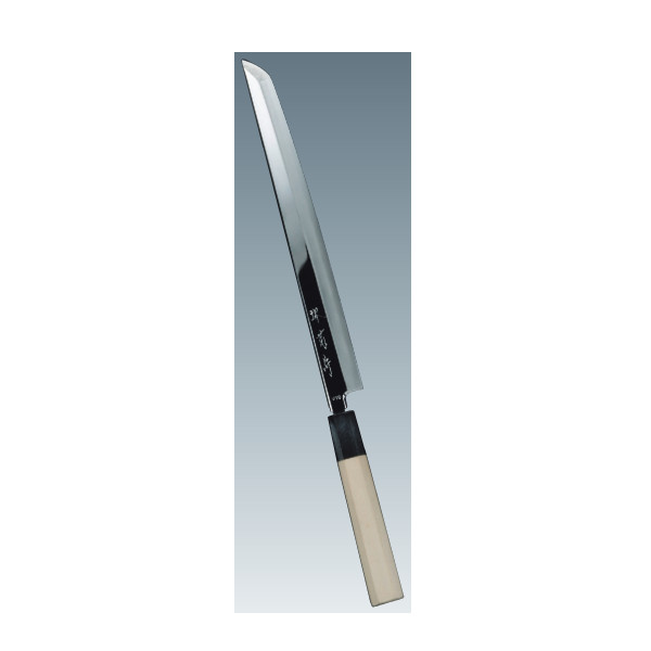 堺菊守 和包丁 極V10 鏡面仕上 (水牛八角柄) 先丸蛸引 業務用包丁 270mm 300mm