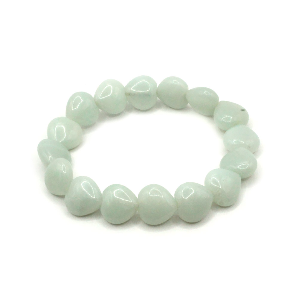 m02★限定目玉品★格安お買得ブレス【10mmアマゾナイト】❤️ 楽天市場】アマゾナイト 【1点もの ブレスレット】 約10mm 天然石