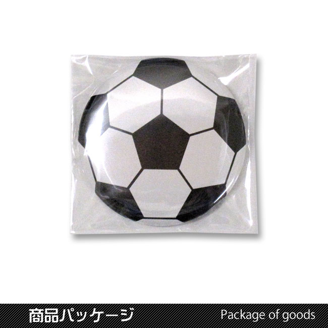 冬バーゲン 缶バッジ F56mm サッカーボール 缶バッチ サッカーグッズ サッカー用品 卒業記念品 プチプレゼント プチギフト 卒団記念品 誕生日 引退 卒業祝い 卒業 記念 記念品 おもしろ スポーツ雑貨 フットサルグッズ フットサル かわいい かっこいい おしゃれ 子供