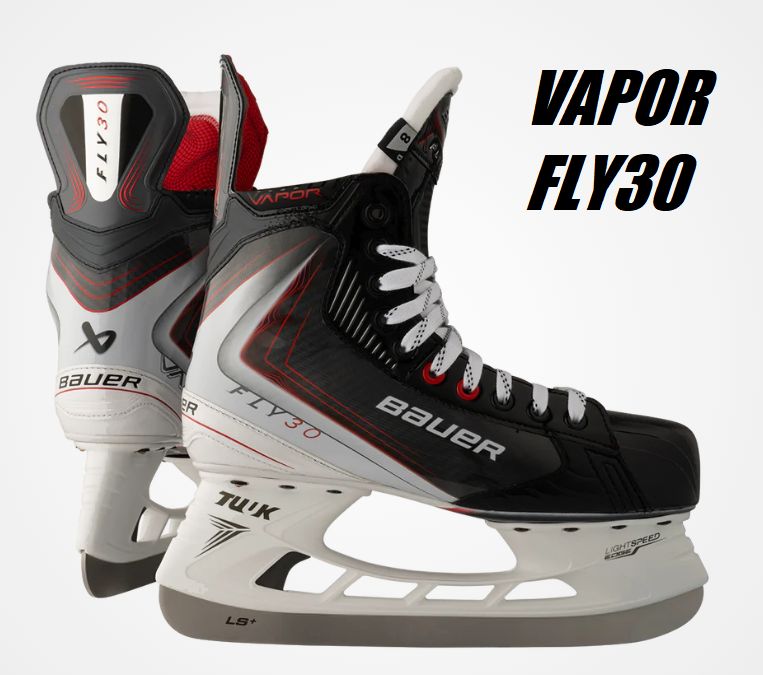 BAUER（バウアー) S25 VAPOR FLY30  INT   （S25 ベイ基準打数 FLY30 インター ） EE アイスホッケー滑る靴  ☆みがき上げる無料☆