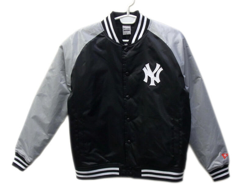 FANATICS（ファナティクス） NY 繻子上衣 薄墨色 MM23-NY-1F07-GY [MLB/ニューヨーク州ヤンキース]