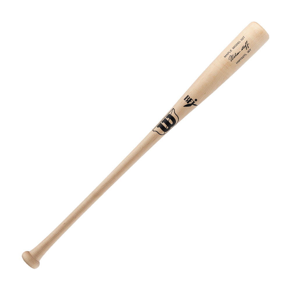 Wilson(ウイルソン)　一般硬式木製バット　ウイルソンスタッフ メープル　02T型　WBW2024010