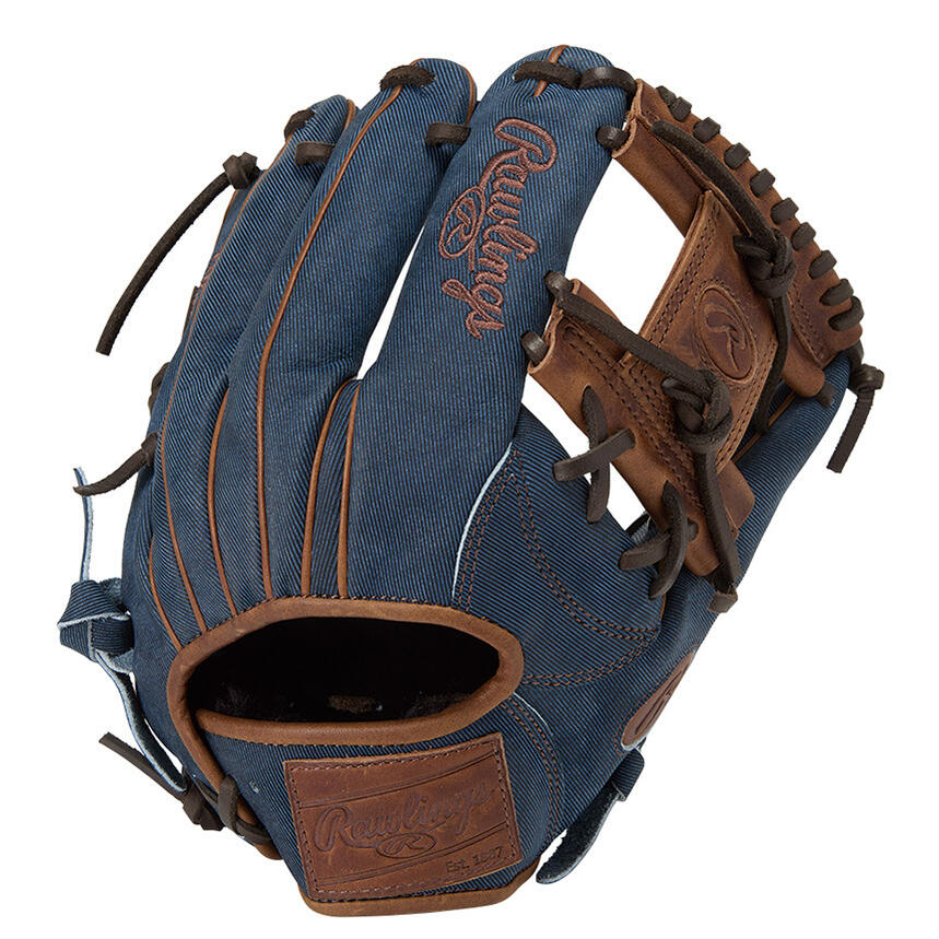 Rawlings(ローリングス) 押し並べて軟式グローブ HOH PRO EXCEL -Jeans- 内野手手用 右投げ用 （N） GR5FHJN62