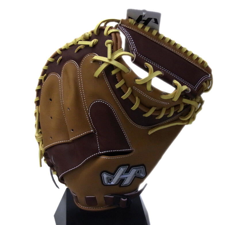 【限定商品】HATAKEYAMA(ハタケヤマ) 一般軟式キャッチャーミット 捕手用 右投げ用 M19型 シェラームーブ （F）ウッドブラウン×エコロジーブラウン PRO-M19 22,415円