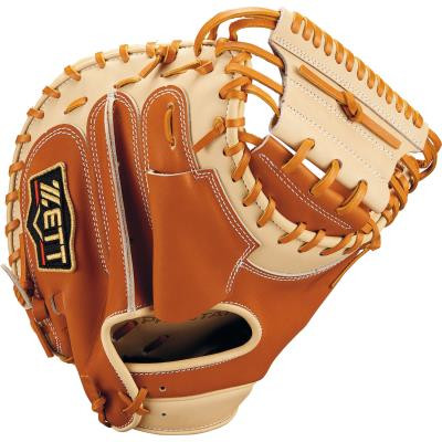 ZETT(ゼット)　一般軟式キャッチャーミット　プロステイタス　SCE25F　捕手用　右投げ用　（3432）　BRCB32962F