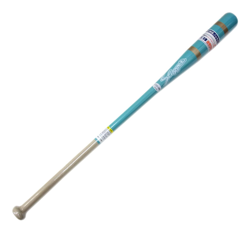 久保田スラッガー　木製ノックバット　BAT-831型　91cm　エメラルドグリーン（マット）　LT25-UB9