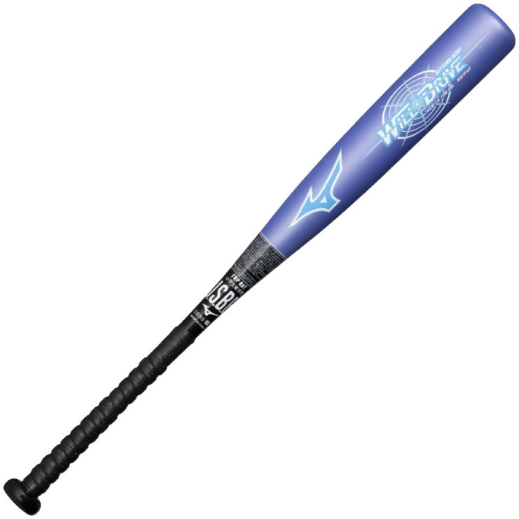 mizuno（ミズノ）　小学生 軟式用FRP製バット　ウィルドライブブルー　ヒッティングナビ　（6709）　1CJFY143