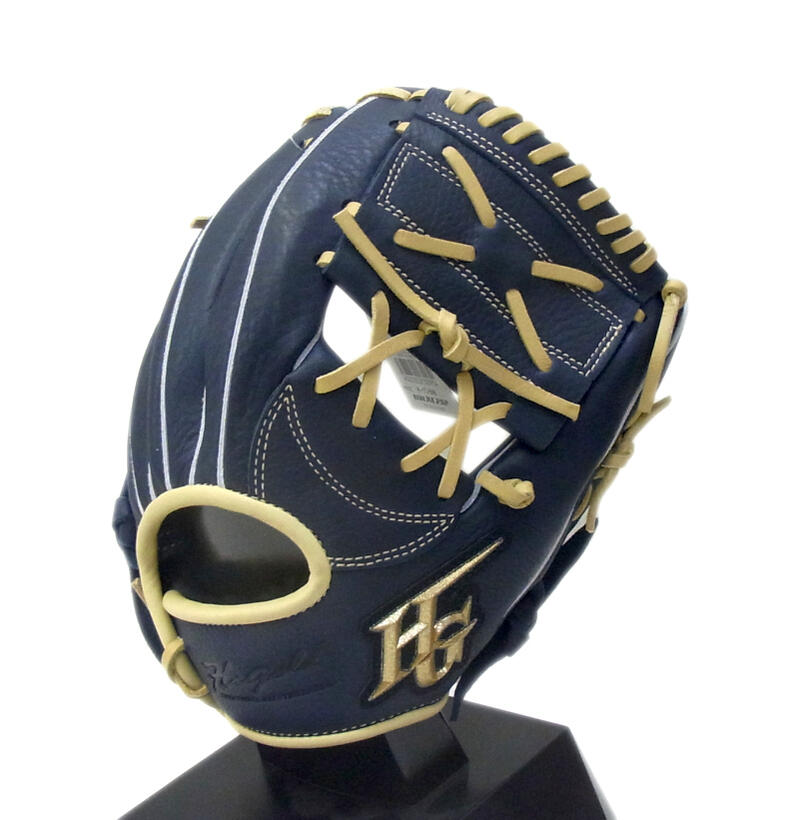 【制限事項商いもの】HI-GOLD（御機嫌ゴールド） お坊っちゃん用 軟式グローブ ルーキーズ 右投げ用 米国海軍 RKG-01SP