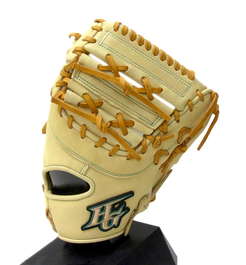 HI-GOLD（ハイゴールド） ジュニア用 軟式ファーストミット　ルーキーズ　一塁手用　右投げ用　キャメル　RKG-111F