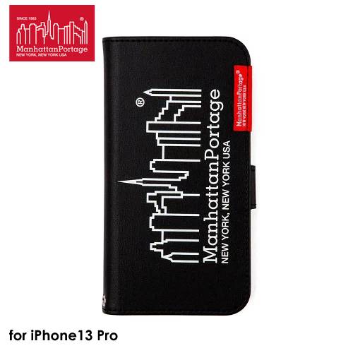 iPhoneSE3 マンハッタンポーテージ ナイロンブックタイプケース Manhattan Portage CORDURA NYLON BOOK TYPE CASE for iPhone 13