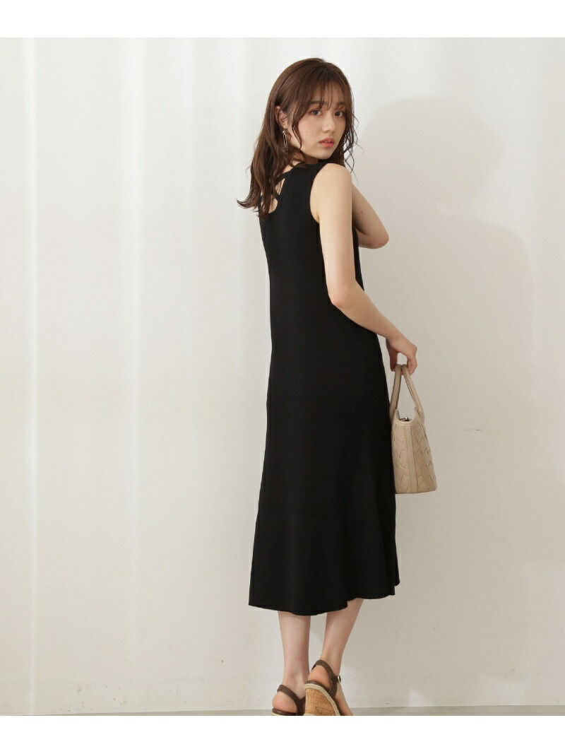 バックシャンリブワンピース Proportion Body Dressing プロポーションボディドレッシング ワンピース ワンピースその他 ブラック 先行予約 送料無料 Rakuten Fashion Psicologosancora Es