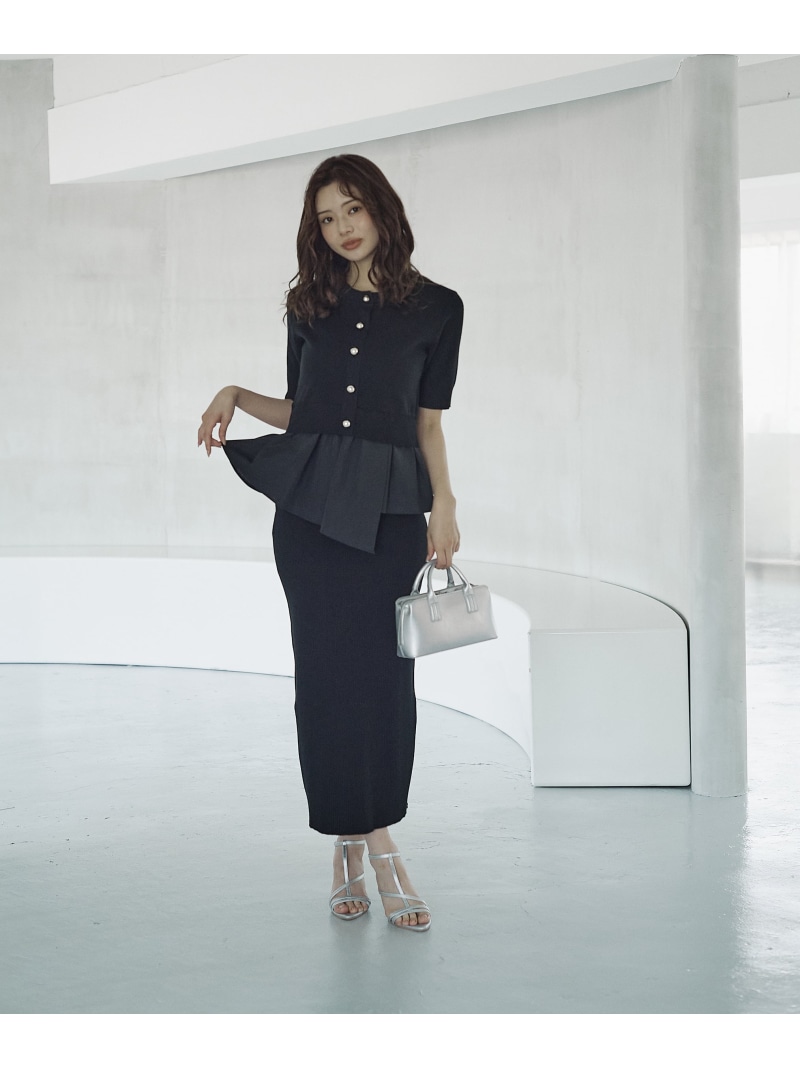 楽天市場】ドット刺繍ニットセットアップ PROPORTION BODY