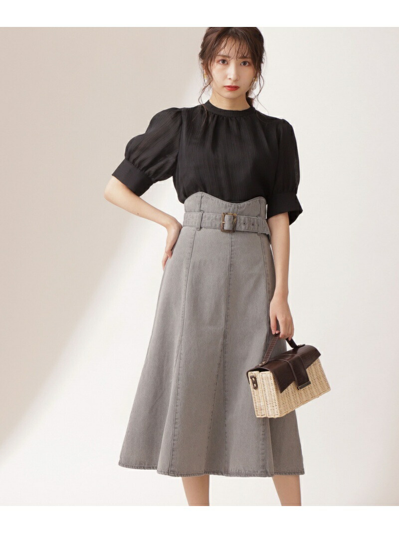 レディースファッション ワンピース ワンピース プロポーションボディドレッシング Dressing Body Proportion 5月号掲載 デニムマーメイドジャンパースカ 美人百花 ワンピースその他 Fashion ネイビー 送料無料 Rakuten ブラック 大注目 Soulyroots Com