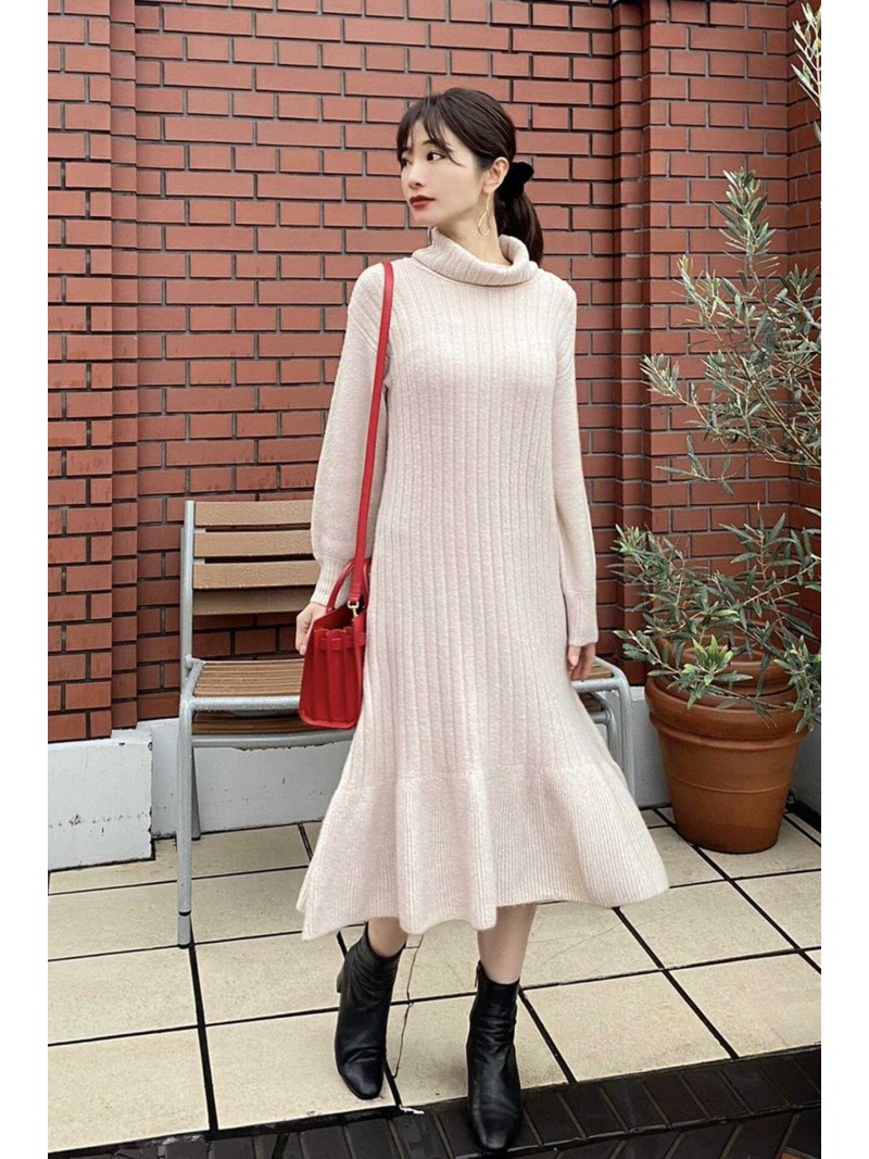 楽天市場 Rakuten Fashion Edit Cologne リラックスマーメイドニットワンピース Proportion Body Dressing プロポーションボディドレッシング ワンピース ワンピースその他 ベージュ ブラウン 送料無料 Proportion Body Dressing