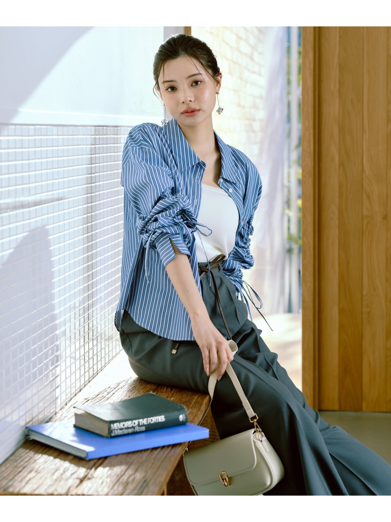 ボウタイリボンブラウス　プロポーションボディ プロポーションボディドレッシング PROPORTION BODY DRESSING
