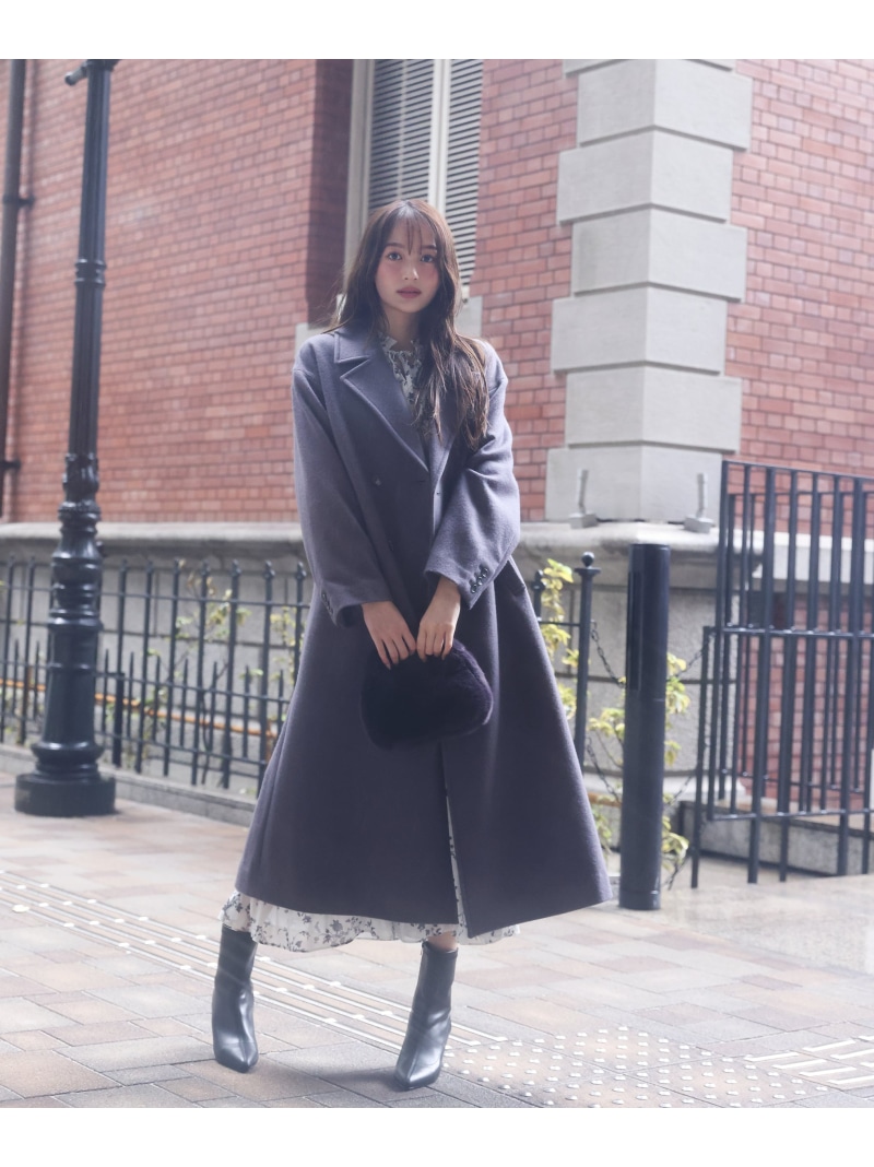 楽天市場】ダブル釦チェスターコート 25AW PROPORTION BODY DRESSING