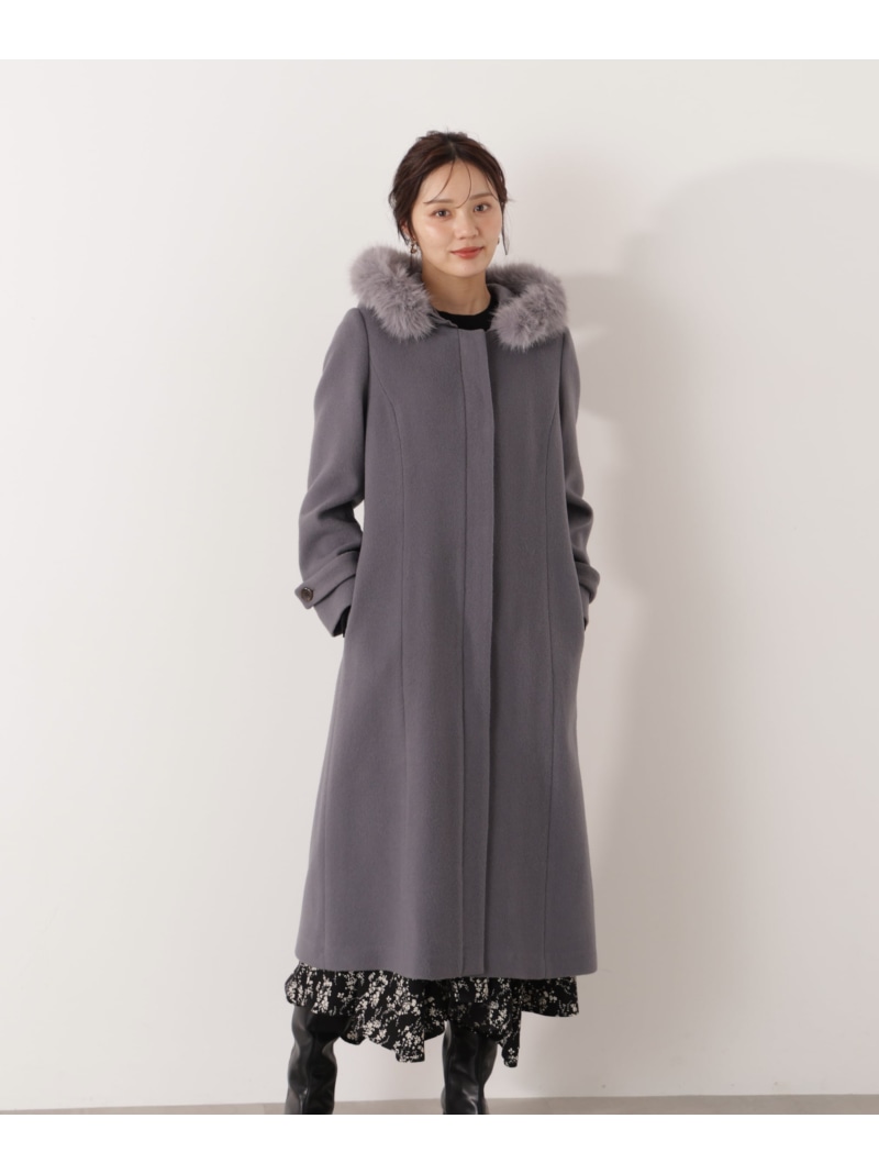 楽天市場】【SALE／20%OFF】＜EDIT COLOGNE＞フェイクファーコート