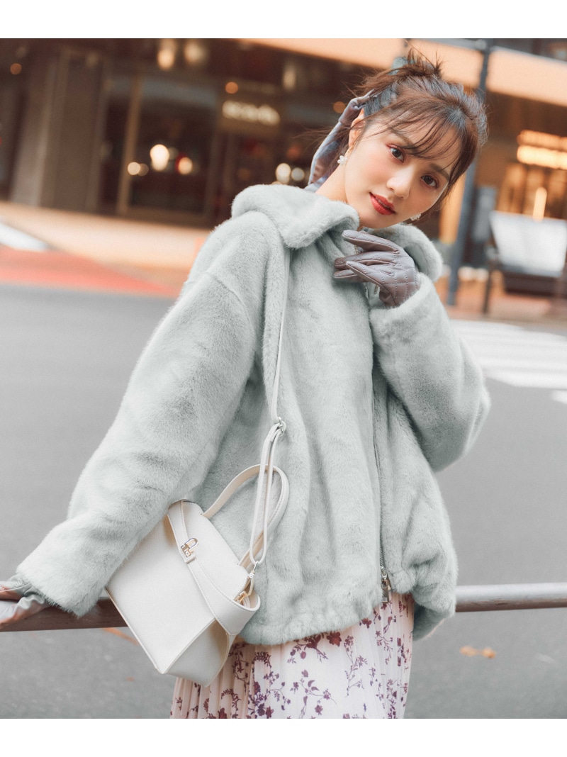 楽天市場】【SALE／50%OFF】フェイクスエード調ブルゾン 25AW