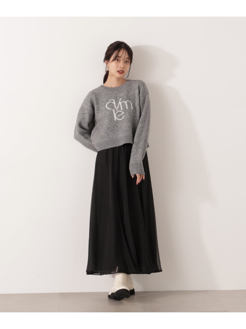 楽天市場】部分プリーツティアードスカート 25AW PROPORTION BODY