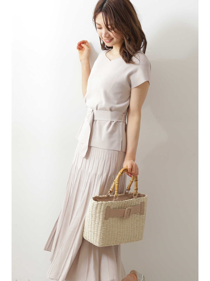 楽天市場 Rakuten Fashion Sale 60 Off プリーツセットアップ Proportion Body Dressing プロポーションボディドレッシング ワンピース ワンピースその他 ベージュ ブラウン ネイビー Rba E 送料無料 Proportion Body Dressing